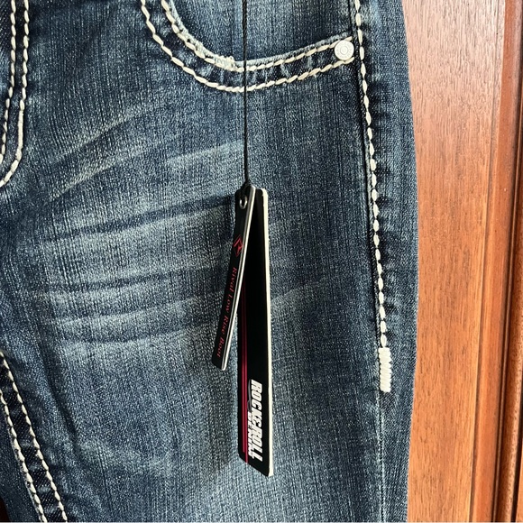 Women’s Rock & Roll Denim Jeans - Picture 3 of 10